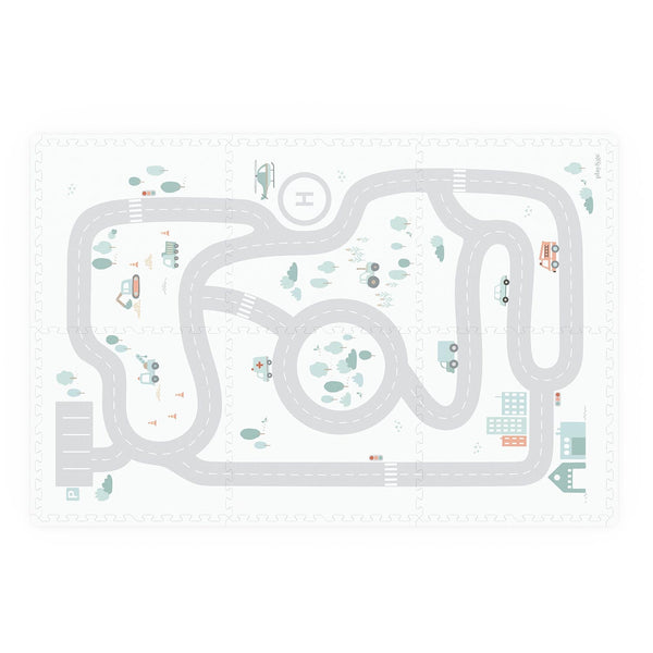 Play & Go 2in1 Spielmatte Roadmap/Icons